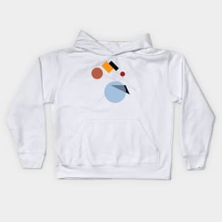 Art Deco Bauhaus Abstract Kids Hoodie